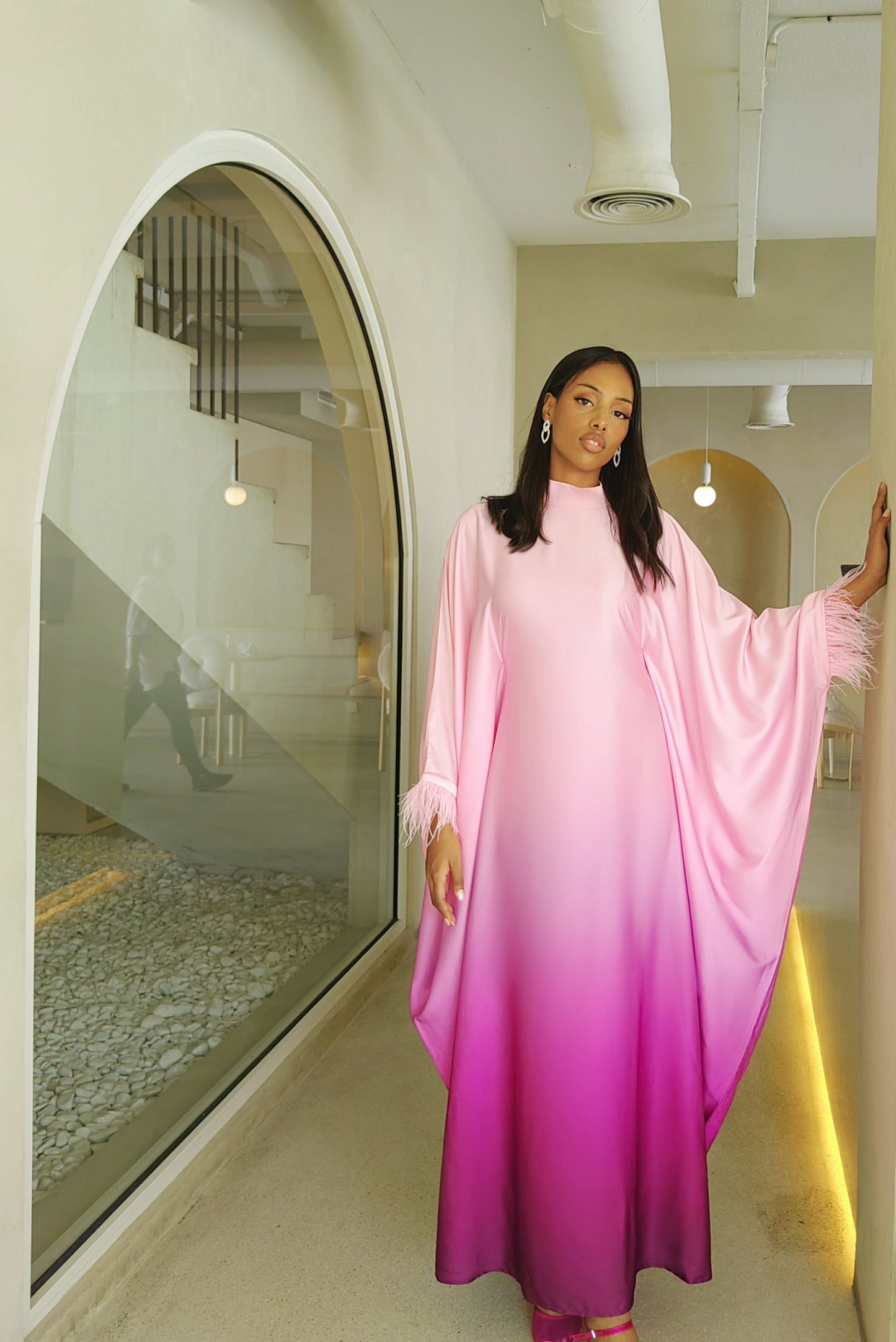 Cherry Blossom Kaftan