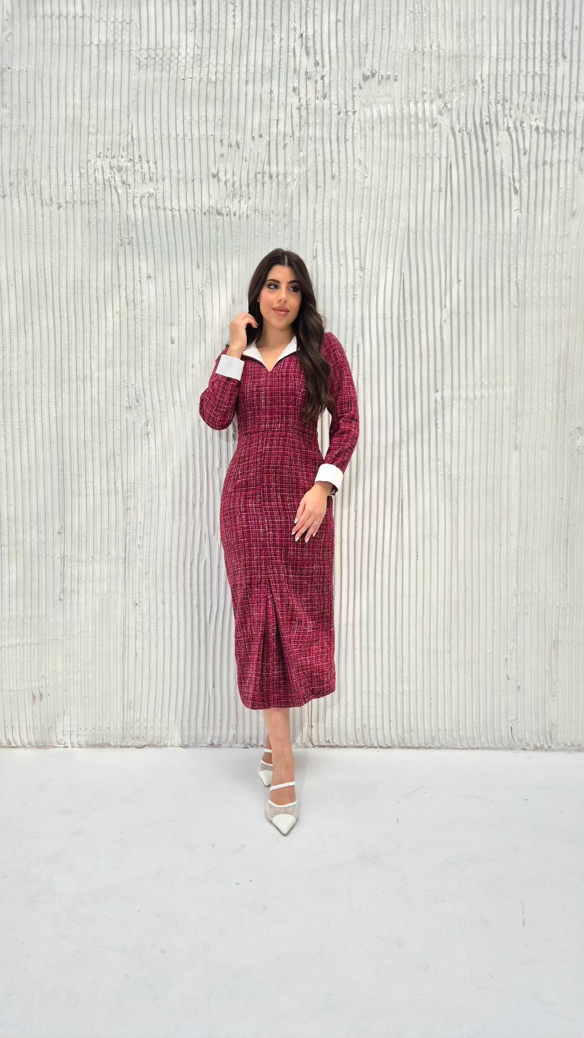 Scarlet Tweed Midi Dress 18 Scarlet Tweed Midi Dress 18